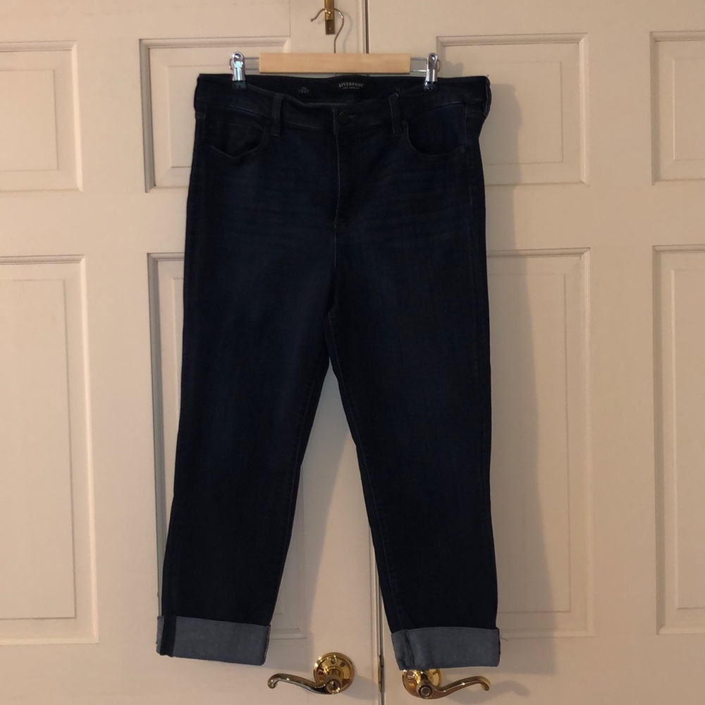 Liverpool Belinda Crop Skinny Jean
